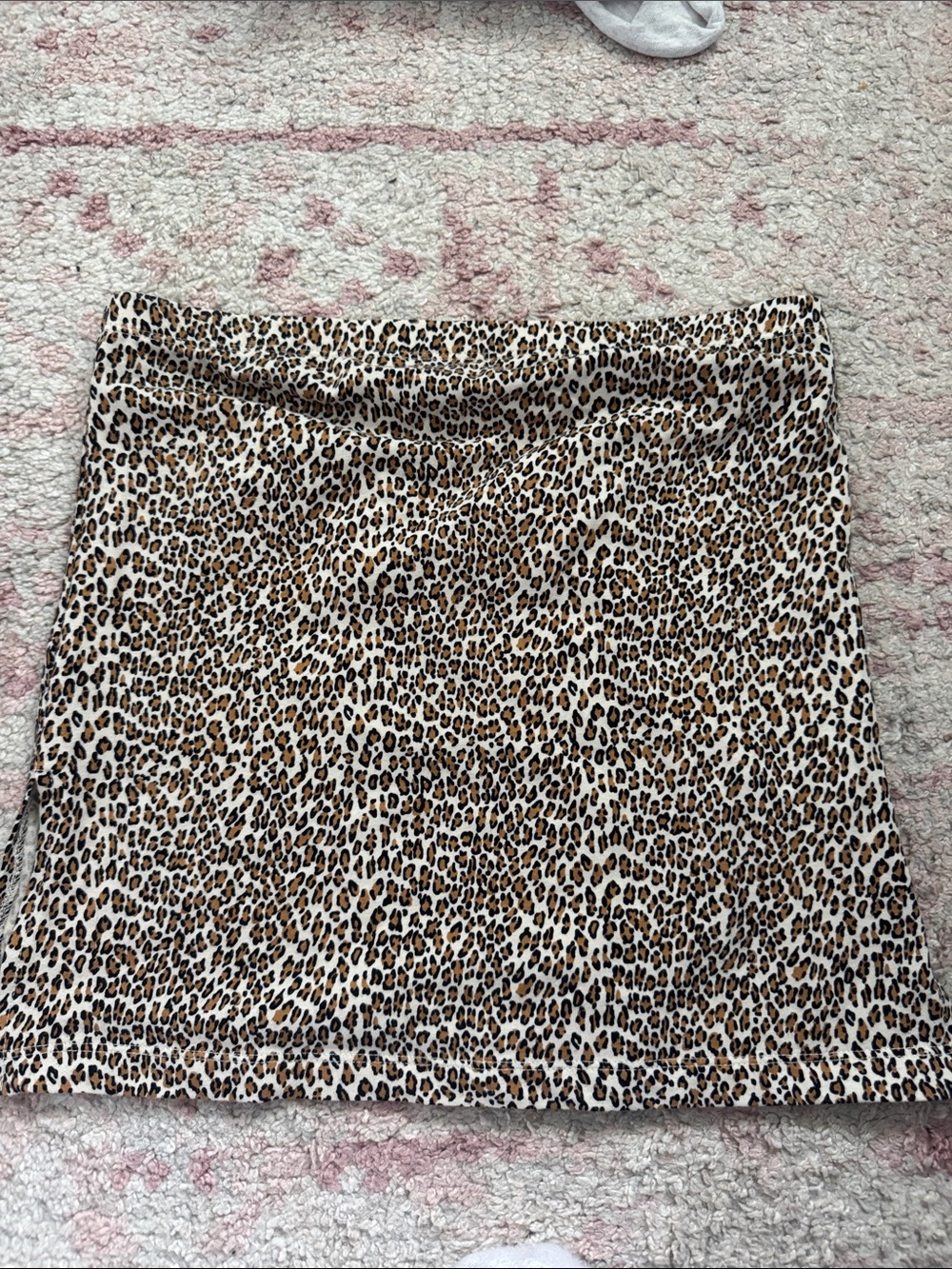 Leopard print tube top size xs
